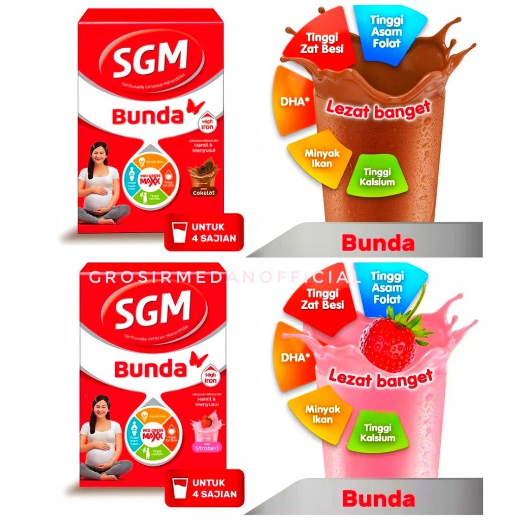 Sgm Bunda Hamil Dan Menyusui COKLAT 300 Gram Box