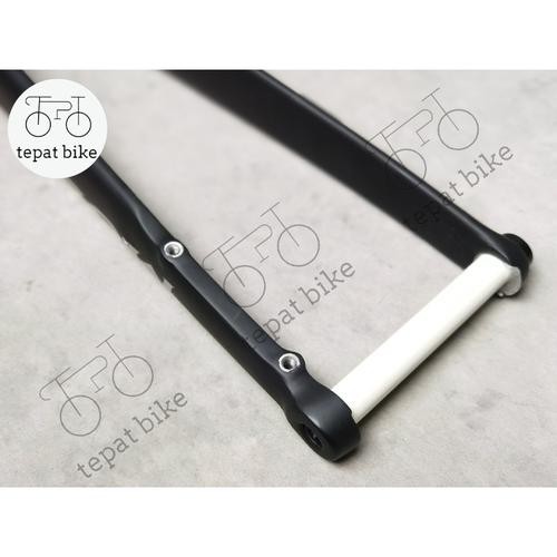 Fork MOSSO Gravel Rigid Carbon TA Discbrake Oversize Taper 100mm