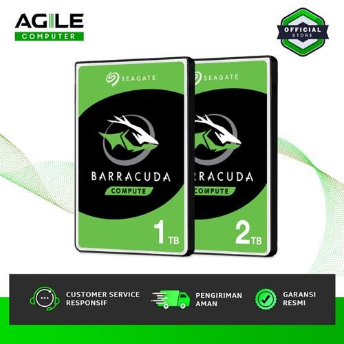 Seagate BarraCuda HDD / Hardisk Internal Laptop 2.5" SATA 5400RPM 1TB 2TB - 1TB