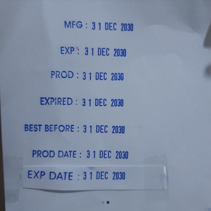 

Stempel Expired / Tanggal Kadaluarsa FREE Tinta 25ml
