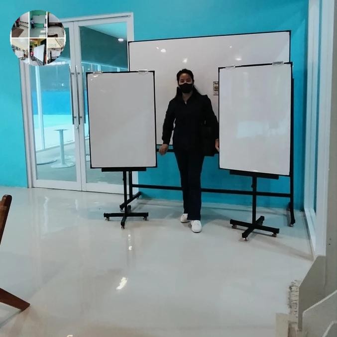 

Flip Chart Standing Magnetik - 70 100 Cm