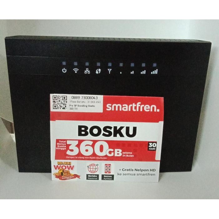 Modem Home Router Wifi 4G LTE Telkomsel atau Smartfren