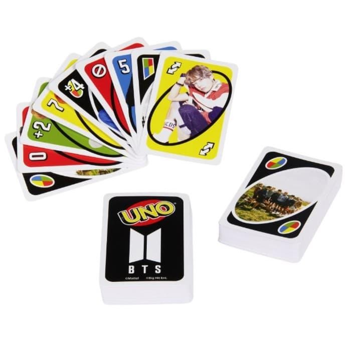 Bts Uno Card Game Original By Mattel Kartu