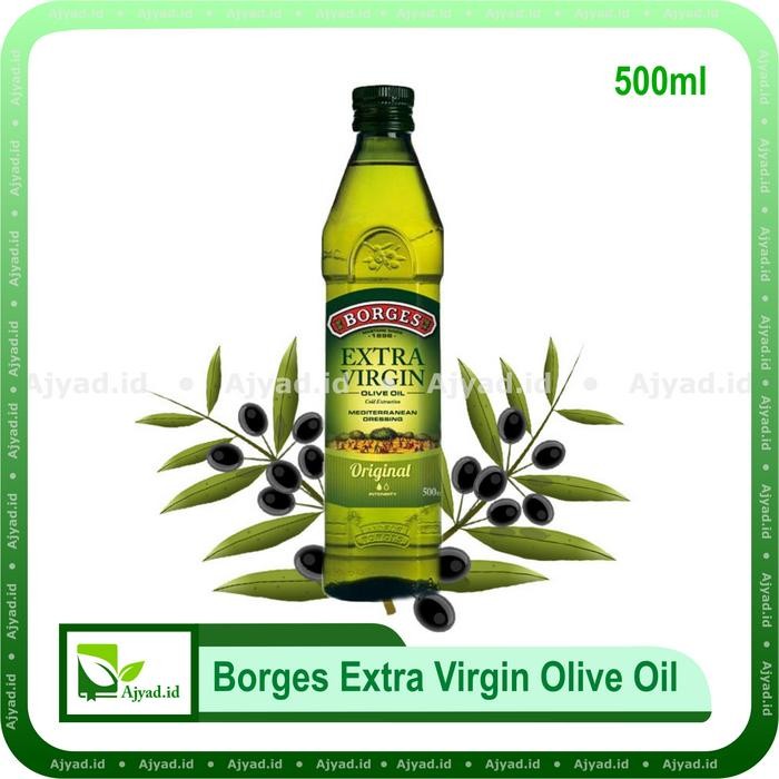 

Borges Extra Virgin olive Oil Minyak Zaitun 500 ml Asli
