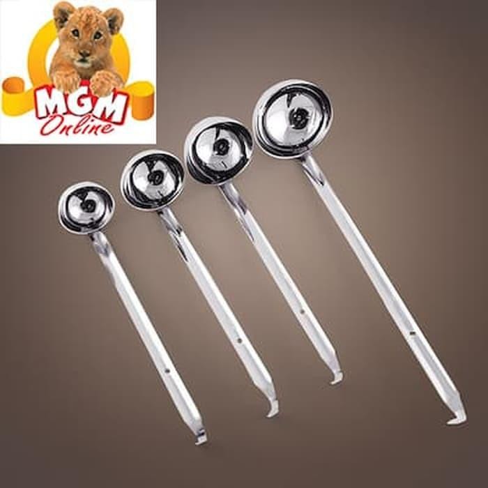 Irus Stainless Ukur 360Cc / Centong Bakso / Syrup Ladle / Soup Ladle #Gratisongkir #Sale #Discount