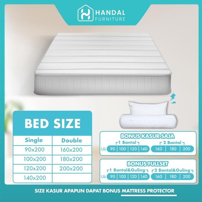 Dreamline Kasur Springbed Riviera Pop All Variant