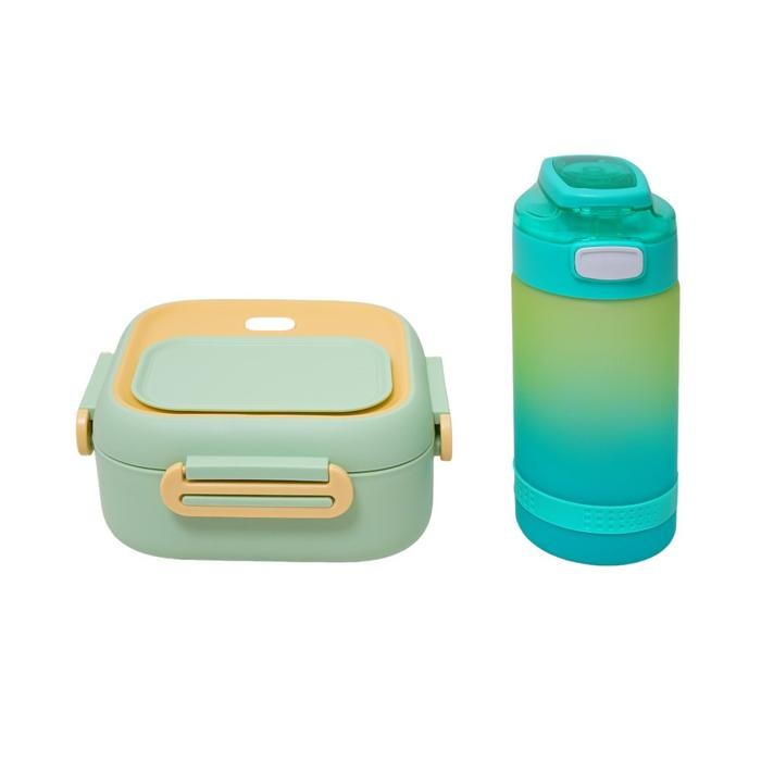 Informa Appetite Cosmo Set Kotak Makan & Botol Minum - Hijau