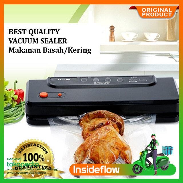 Hht Quality Vacum Sealer Makanan Basah Kering Vakum Vacuum Sealer