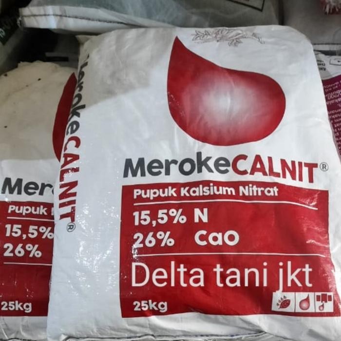 Pupuk Meroke Calnit Kemasan 25 Kg
