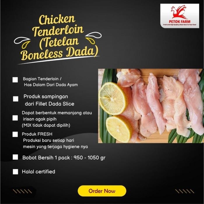 

(Expert) Chicken Tenderloin (Tenderloin Ayam) / Tetelan Boneless Dada