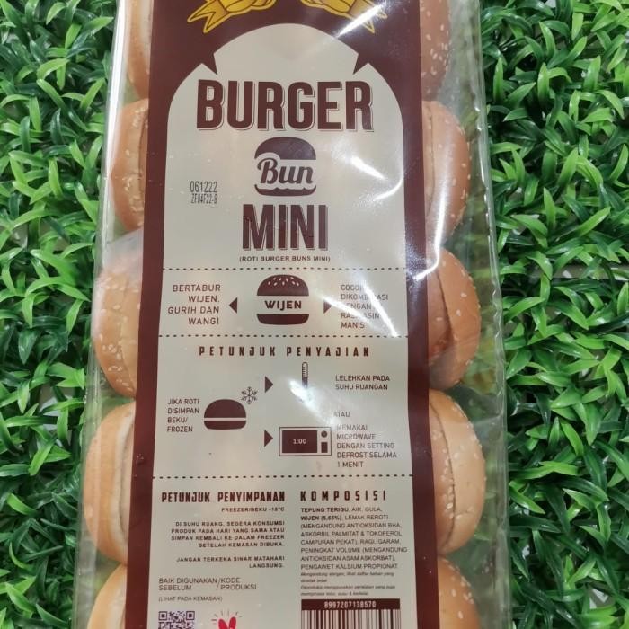 

(Expert) Bernardi Roti Burger Polos Kecil - isi 20