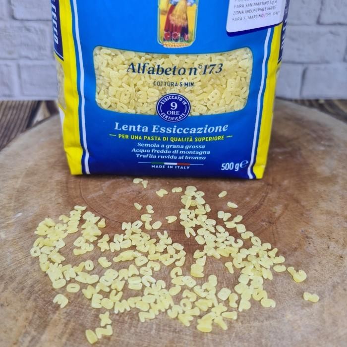 

(Expert) alphabet pasta alfabet de cecco 500gr ori mpasi