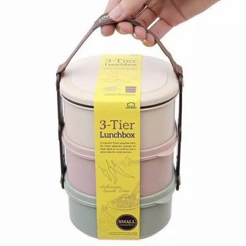 

(Expert) Lock n Lock Rantang Susun Warna Pastel Original