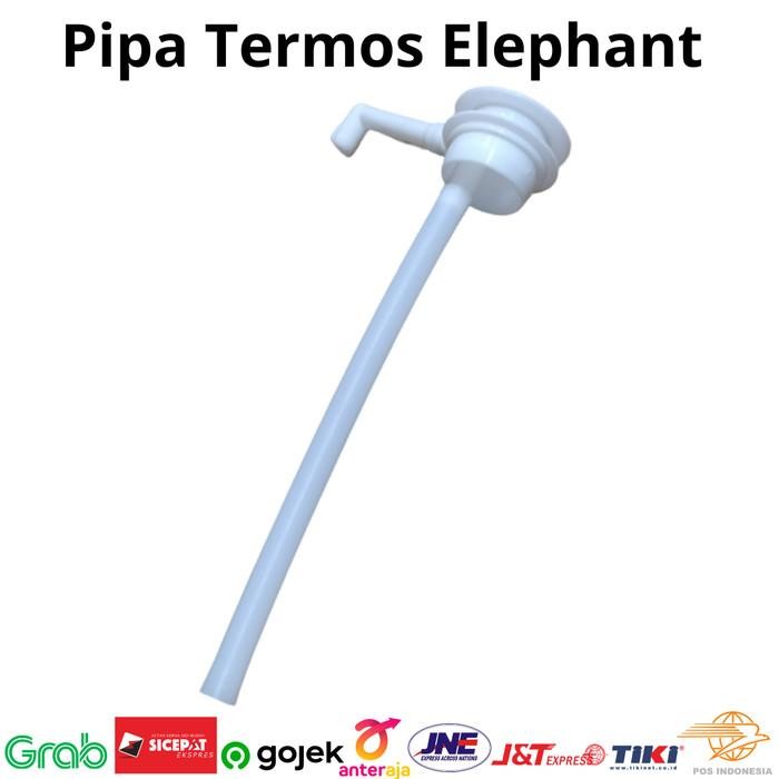 

(Expert) Pipa Termos pencet Elephant 2.5 Liter ( Stainles dan plastik )