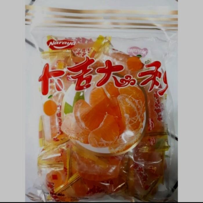 

(Allthebest) permen jelly jeruk naraya 500gr