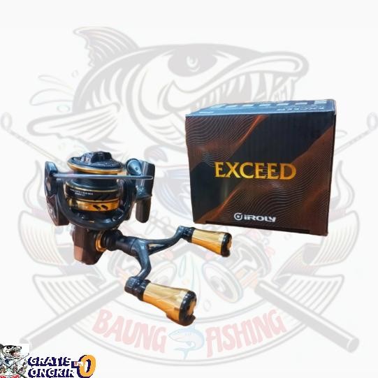 Reel ultralight iroly exceed 500 800 power handle