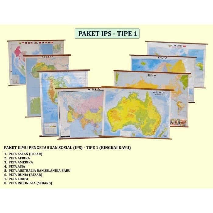 

TERBARU! Paket IPS - Tipe 1 (Peta Bingkai)