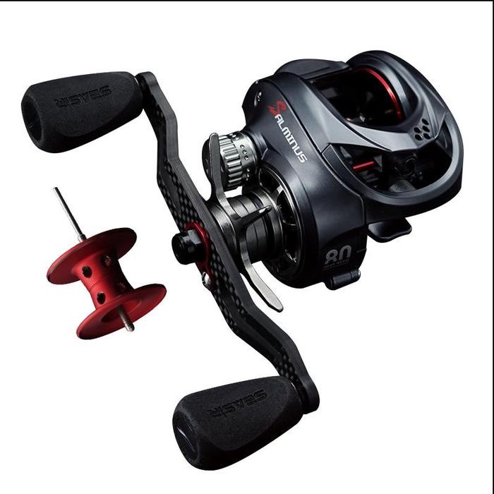 [OFFICIAL] SEASIR SALMINUS Reel BC Baitcasting Reel Pancing, Drag Clicker, 2 Spool Aluminium,