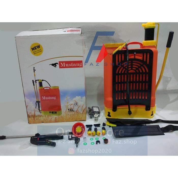 Sprayer Mustang Elektrik Manual 2In 1 / Alat Semprot Hama Vini / Swan Best Seller