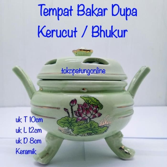 Hiolo Tempat Bakar Dupa Keramik Import