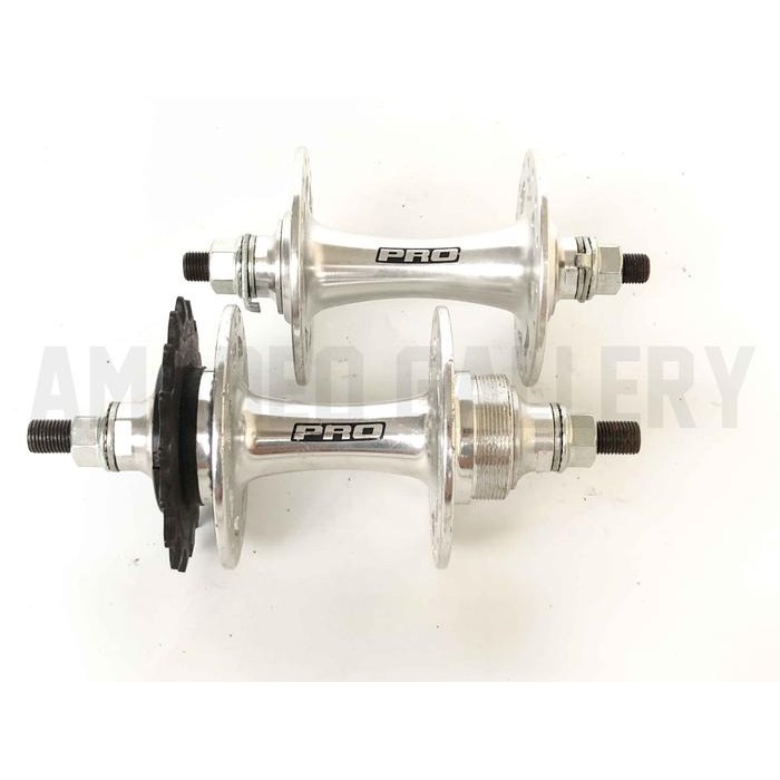 HUB FREEHUB FIXIE 32 HOLE SILVER PRO BEARING CHROME TAIWAN LOCK 17T