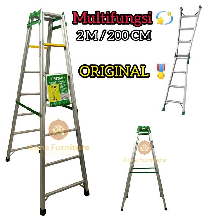 TANGGA LIPAT 2M ALUMINIUM