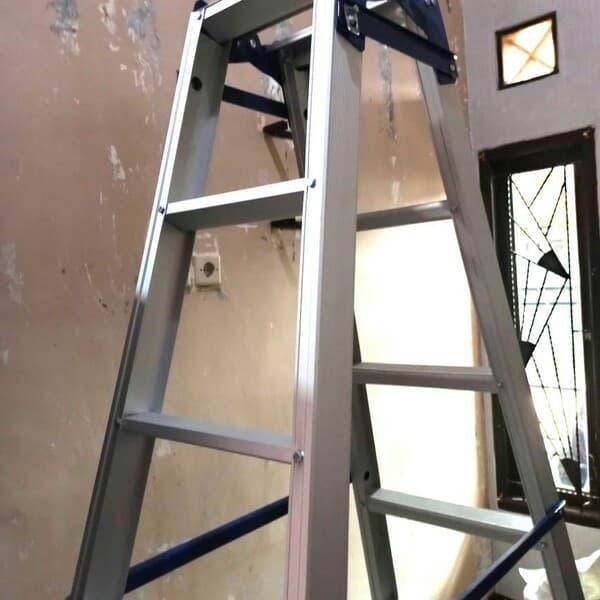 

Terlaris Tangga Lipat Aluminium Super Jumbo 200 Cm 2 Meter Kuat Kokoh Murah