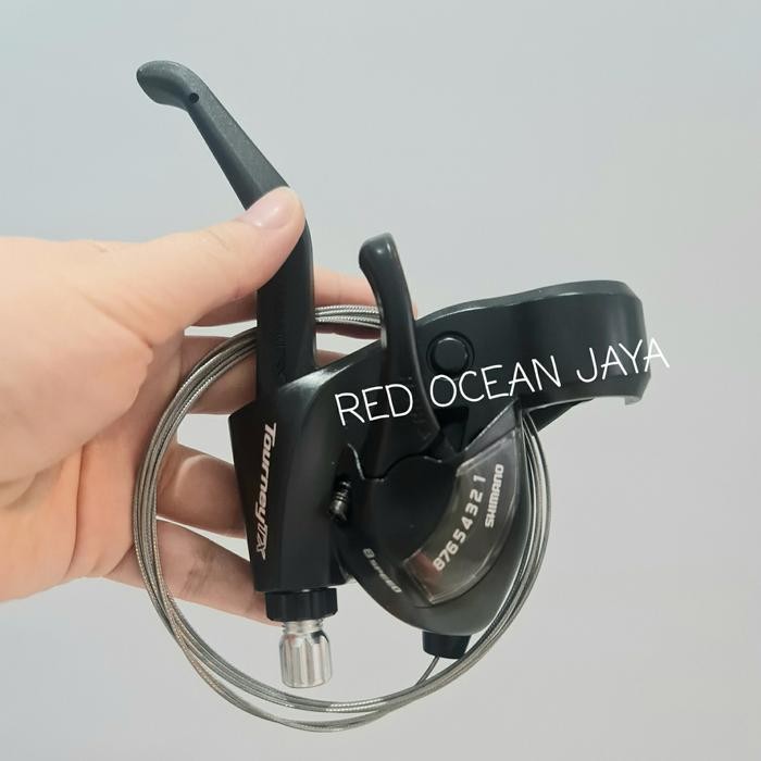 SHIMANO SHIFTER TOURNEY TX800 KANAN RIGHT 8 SPEED 8SPEED 8SP