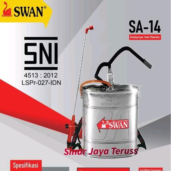 Sprayer Swan Sa 14 # Hand Sprayer Swan 14 Liter Promo