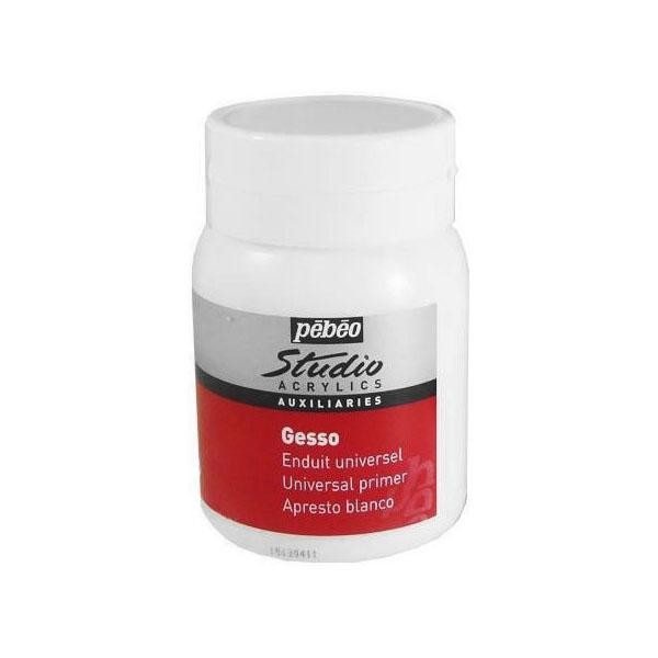 

PEBEO STUDIO ACRYLICS WHITE GESSO 500ML