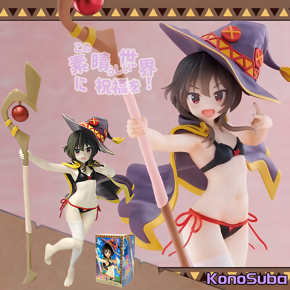 Taito God'S Blessing On This Wonderful World 23Cm Megumin Action Figure Cute Figurine For Girls