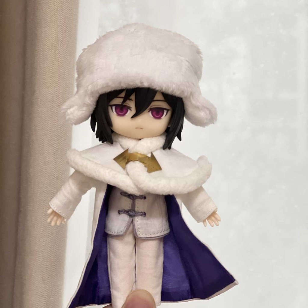 Fyodor Dostoevsky Ob11 Doll D 1/12 Bjd Handmade Clothes Water Sticker Faceplates Anime Game Cosplay