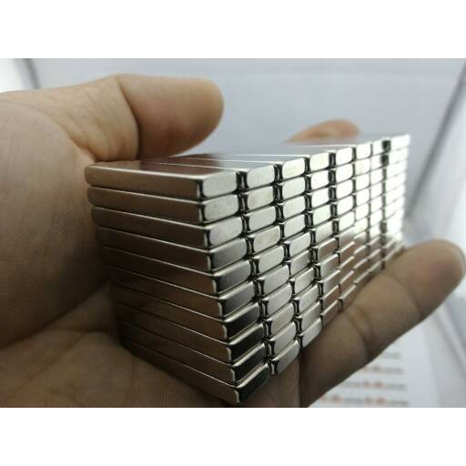 (Expert) Magnet Kotak Batang Neodymium Super Kuat keemasan