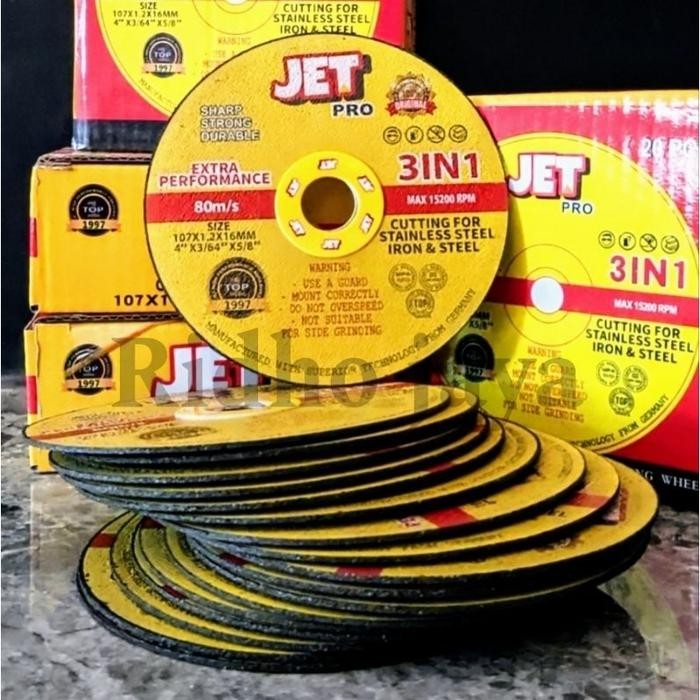 (Expert) Mata Gerinda Potong Besi 4 Inci 1 Kotak 20 Pcs