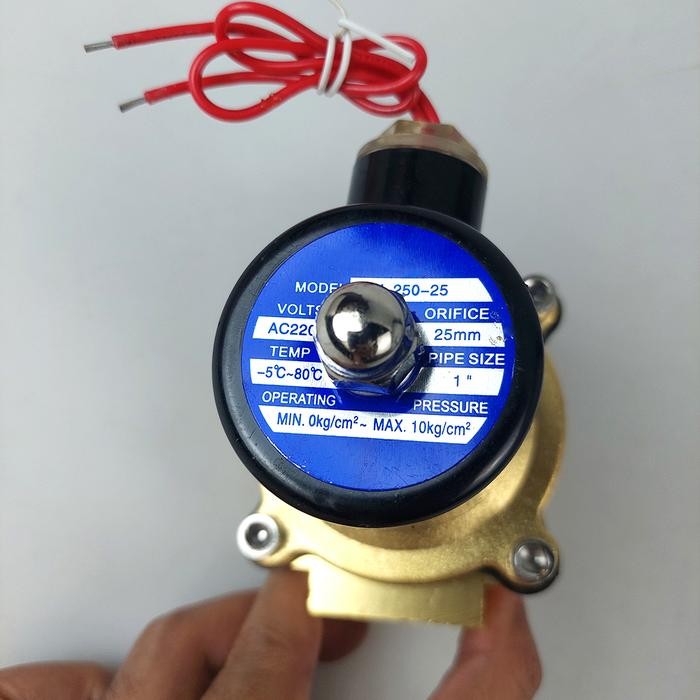 Solenoid Valve 1 inch Keran Otomatis Electric Solenoid Water Valve