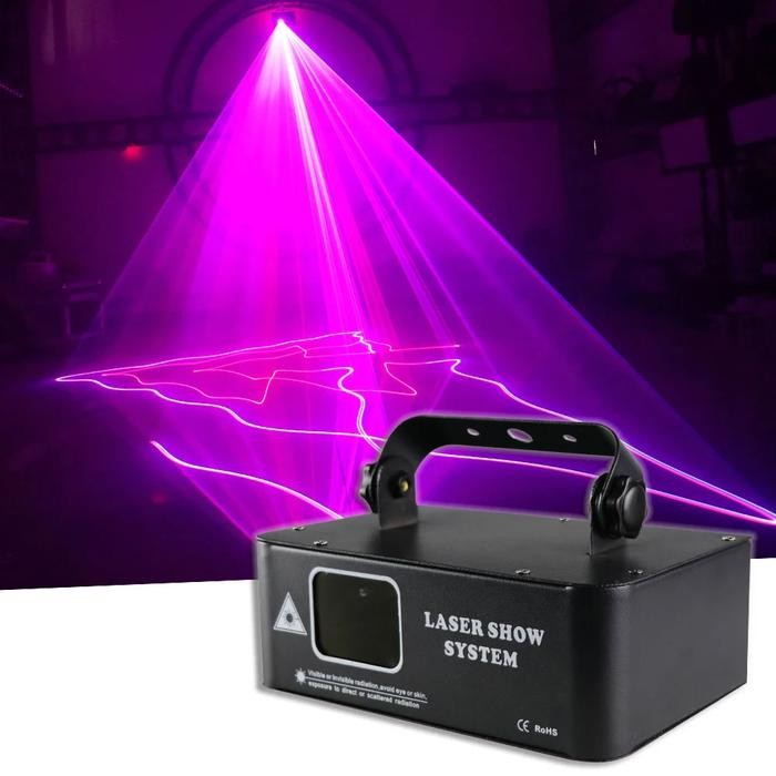 Lampu Sorot Laser Lighting Disco Panggung DJ Lampu Proyektor Laser DMX