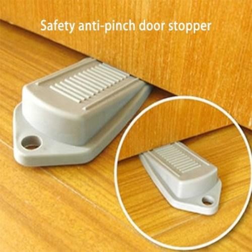 new Karet Penahan Karet Pengganjal Ganjal Pintu Door Stopper Silikon Pengganjal Ganjalan Pintu - Put