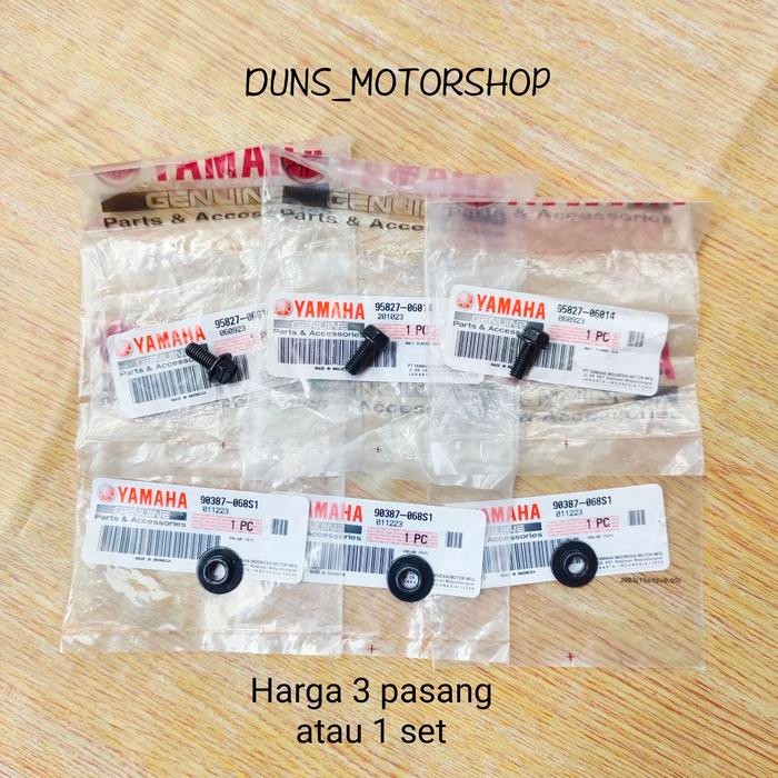 Bosh + baut spakbor depan mio sporty fino mio soul original yamaha