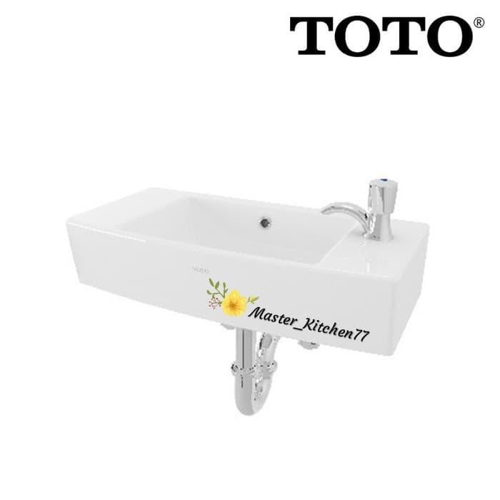 Terbagus Wastafel Toto Lw 248 Jt1 / Lw248Jt1 Complete Set