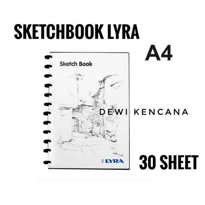 

BUKU SKETCHBOOK LYRA A5 A4 A3 30 SHEETS / BUKU MENGGAMBAR DAN SKETSA KODE 867
