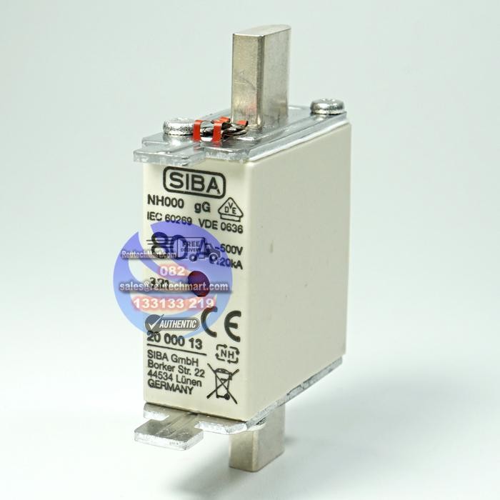 Fuse Siba Nh000 80A 500V 2000013.80
