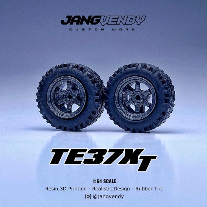 BEST SELLER BAN KARET DIECAST JV WHEELS MODEL OFFROAD TE37 XT TERMURAH