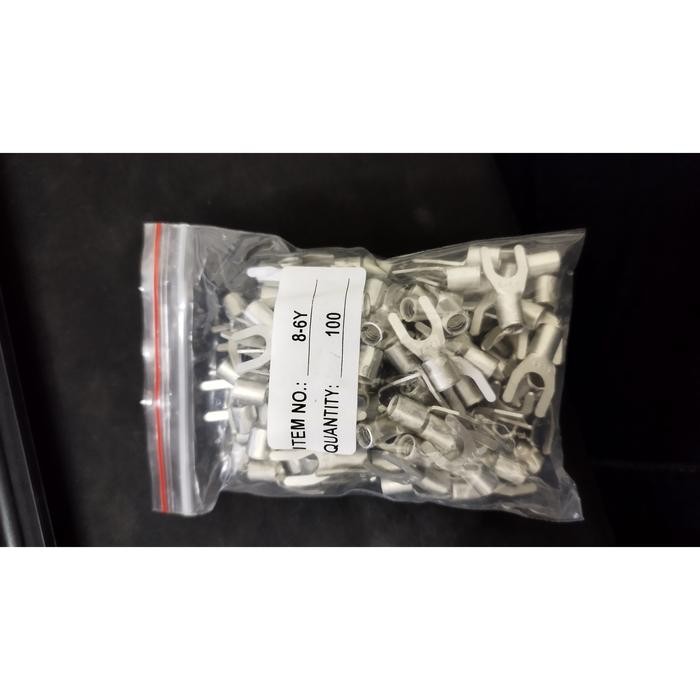 Skun Y / Skun Garpu 10mm 8-6 Isi 100 pcs