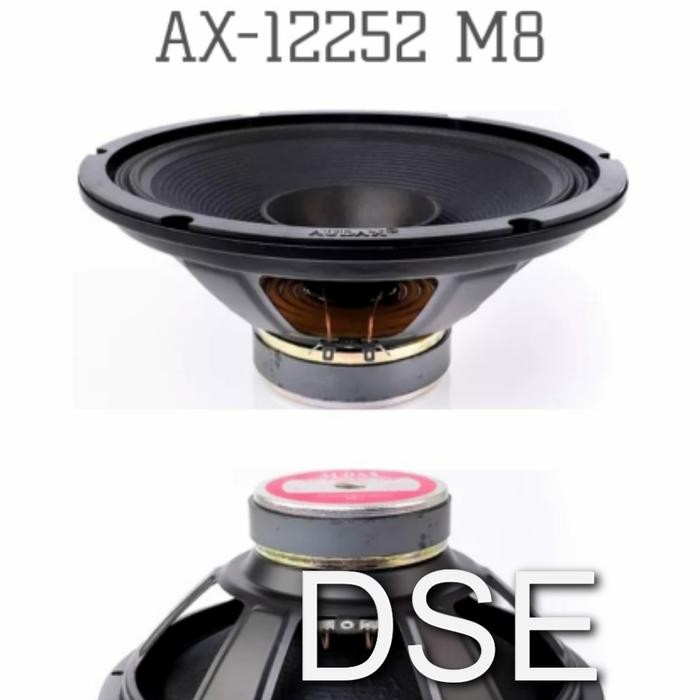 Speaker Audax 12 Inch Full Range 12252 M8 500W
