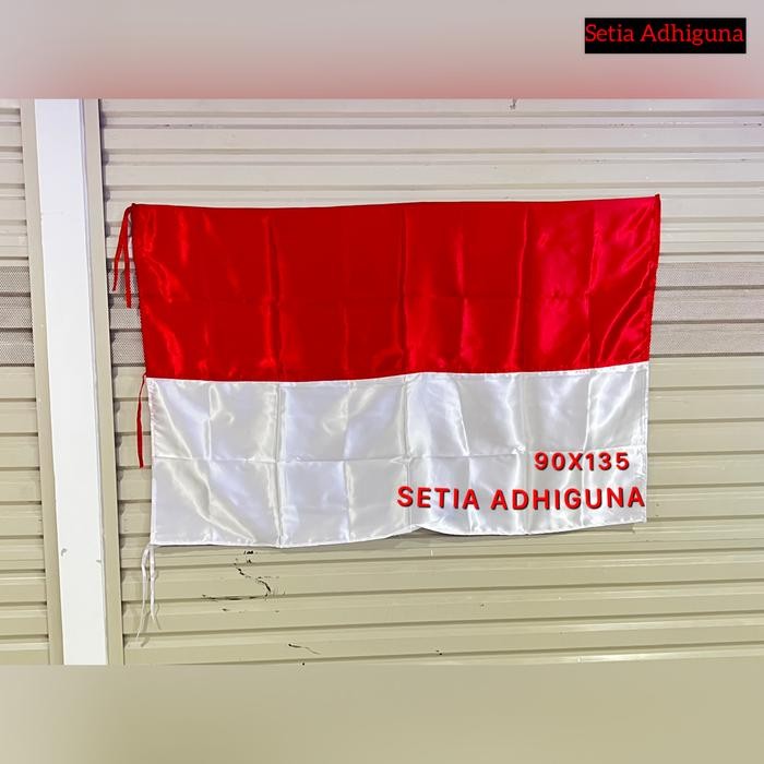 

Terlaris BENDERA MERAH PUTIH BAHAN SATIN UK. 90x135CM SALE