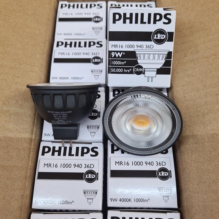 lampu MR16 1000 940 36D 9W philip / lampu MR16 led 9w 36D 1000lm