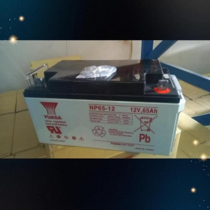 Baterai Yuasa VRLA NP65-12 12V 65Ah