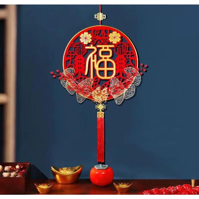 Gantungan Pintu Imlek / Hiasan Dinding Imlek Akrilik