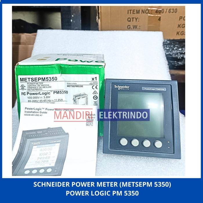 SCHNEIDER POWER METER PM 5350/ POWER LOGIC PM 5350