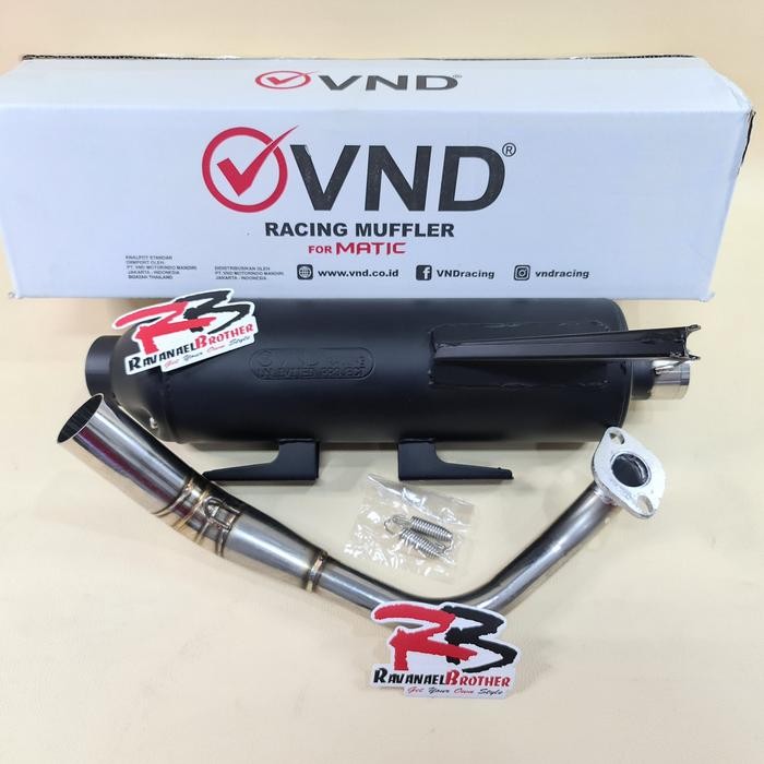 PREMIUM Knalpot Tsukigi Standar Racing VND Scoopy Fi Beat Fi